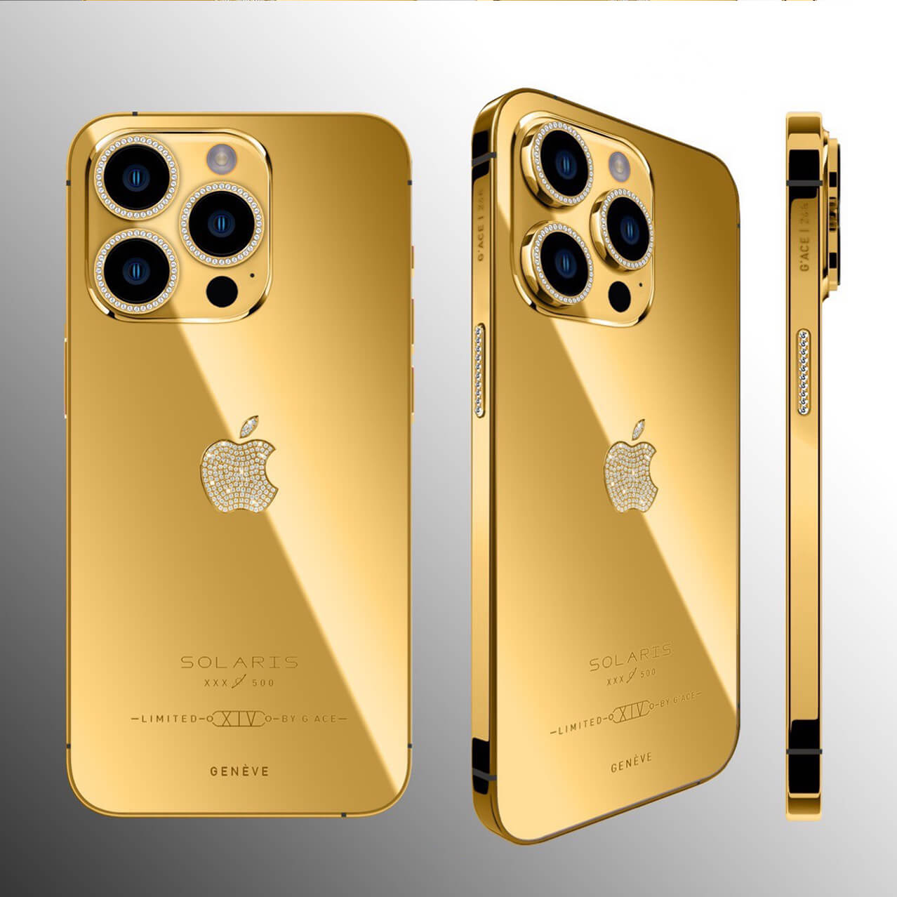 iPhone 14 Pro mạ vàng Gold Solaris Limited 500 128 Gb - HPC Luxury