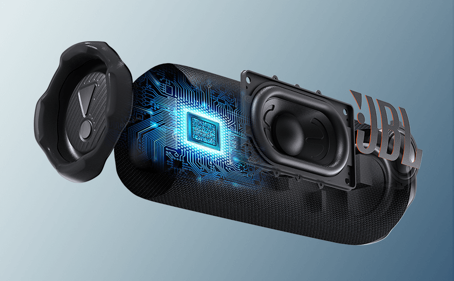 JBL Pro Sound mạnh mẽ với AI Sound Boost