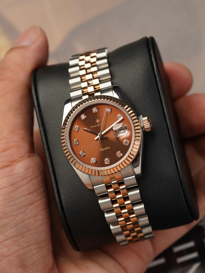 Alexander Ferros 8222D/08 size mặt 31mm thanh lịch dành cho nữ