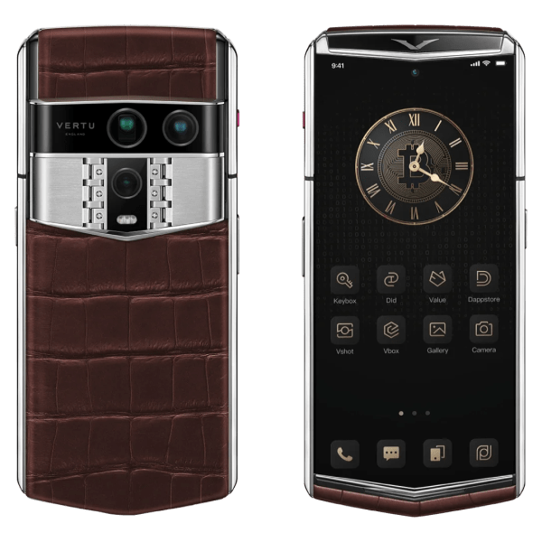 Vertu Agent Q Amber Brown
