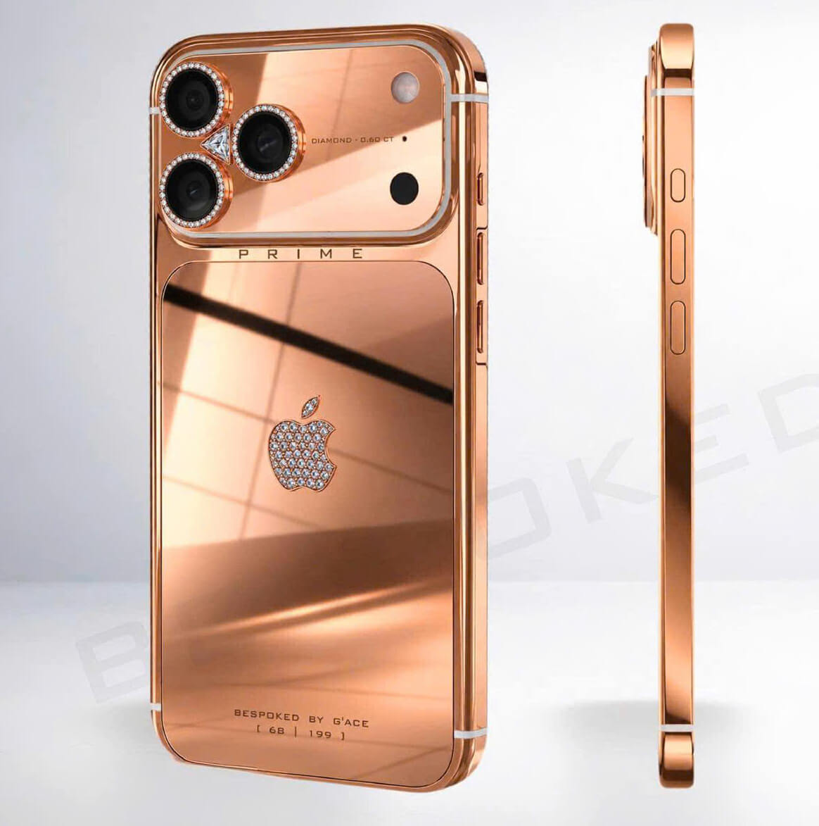 iphone 18 pro max mạ vàng hồng